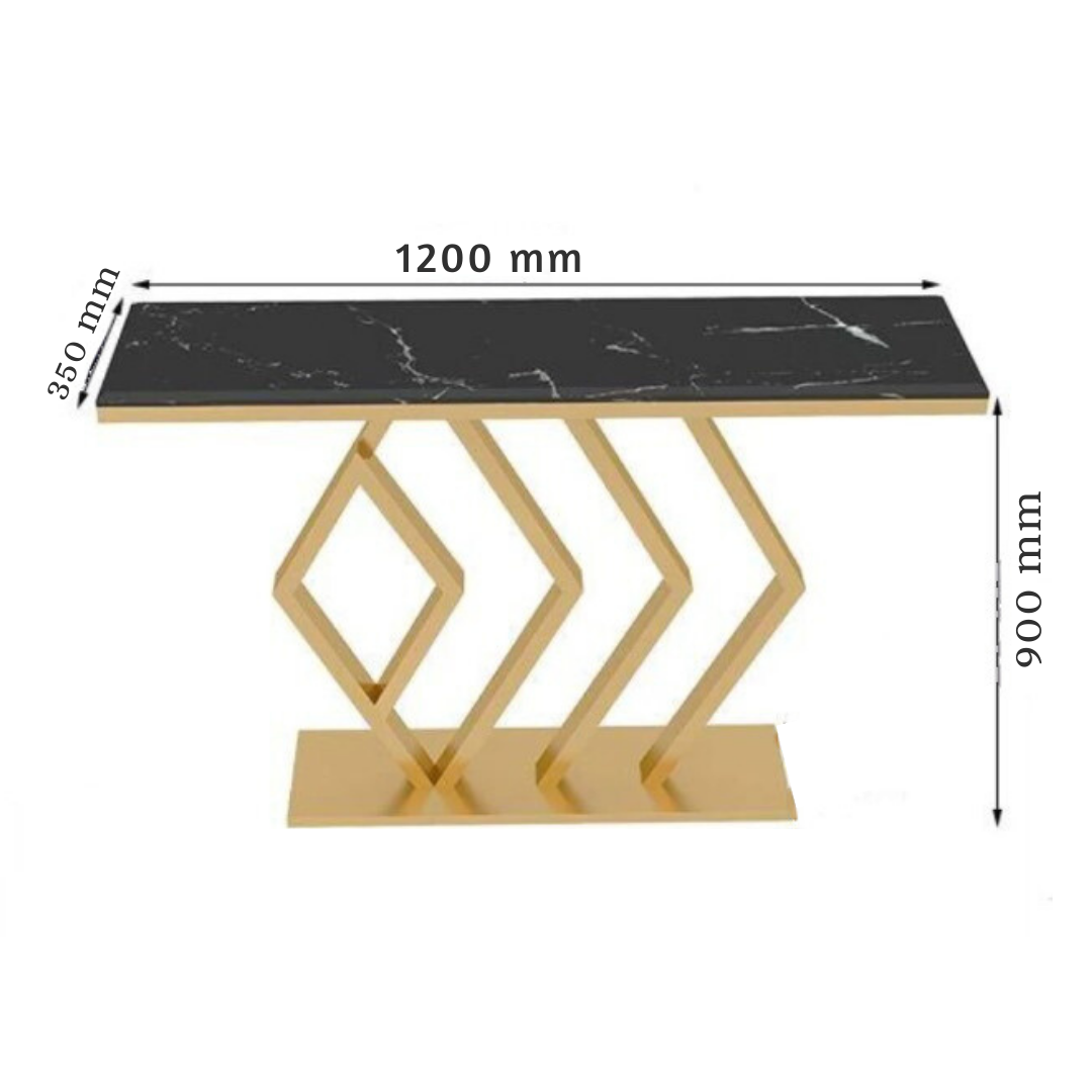 Gemstone (Console Table) Inox zone