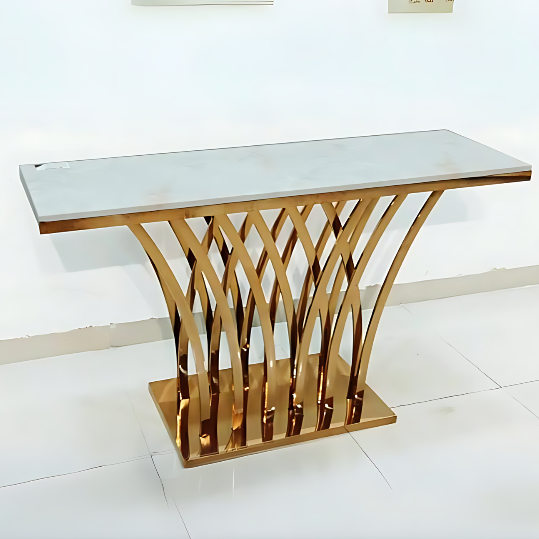 Areca Palme (Console Table) Inox zone
