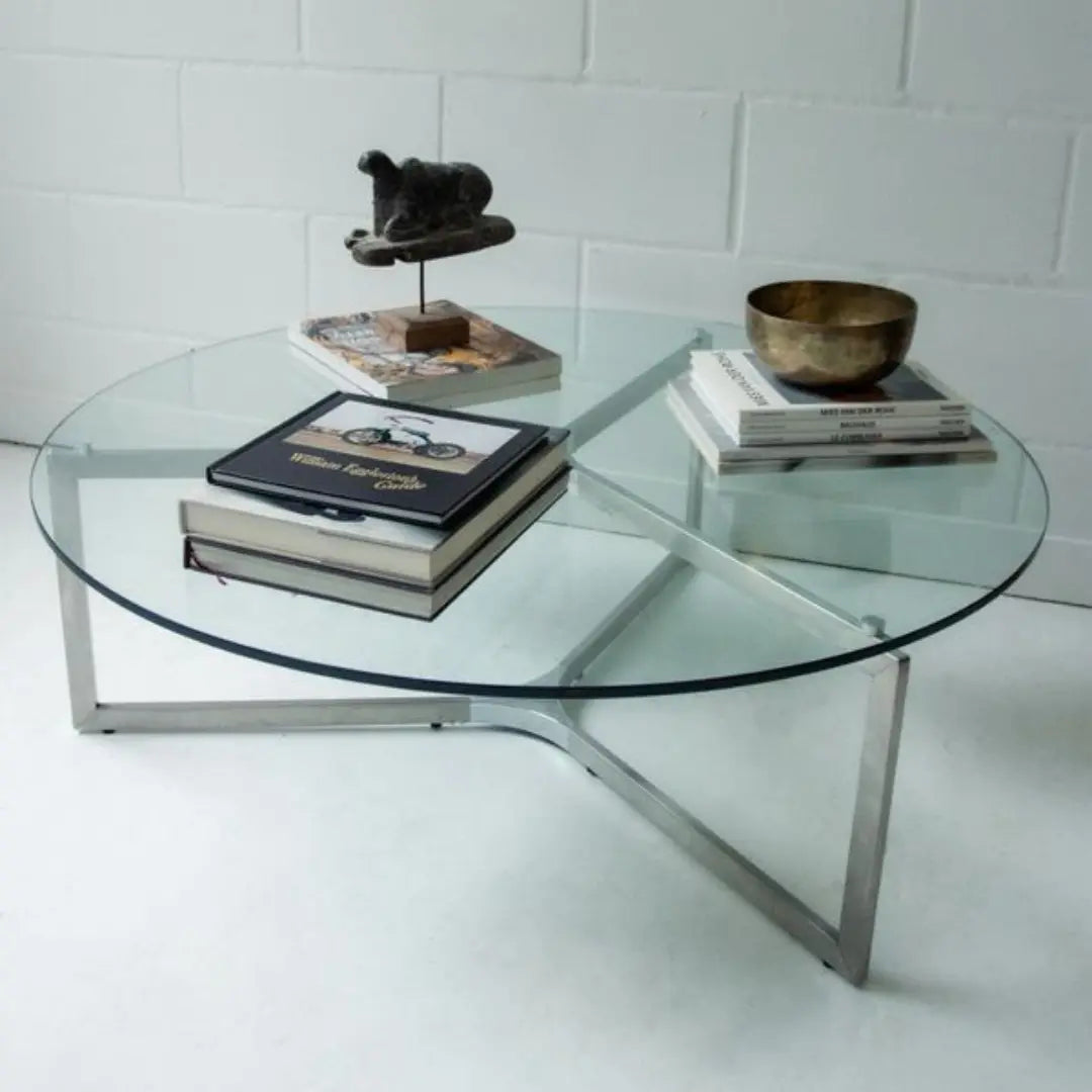 Multi-Purpose Stainless Steel Center Table