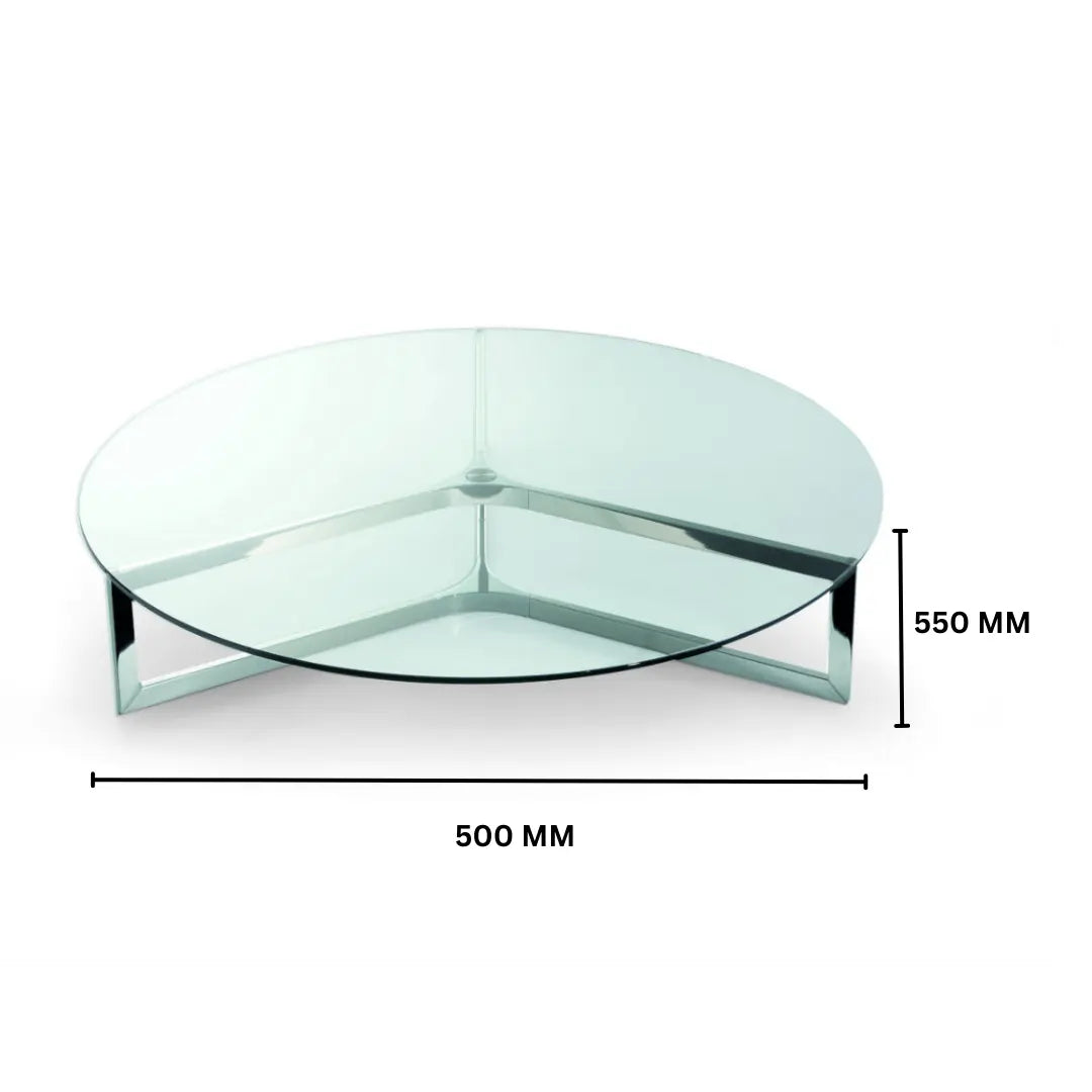 Multi-Purpose Stainless Steel Center Table