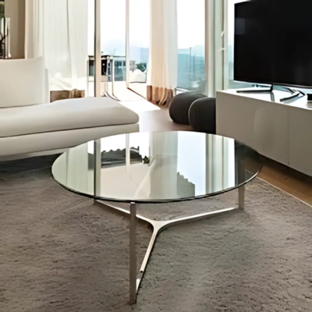 Multi-Purpose Stainless Steel Center Table
