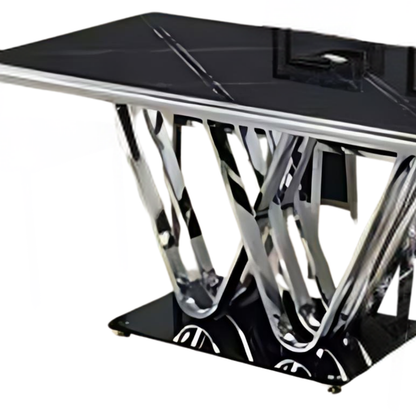 Stainless steel dining table - IZ-DT-004