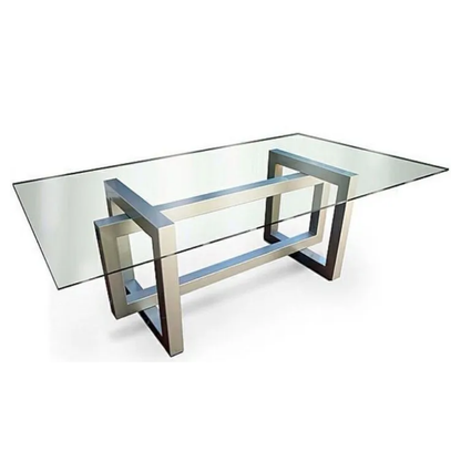 Stainless steel dining table - IZ-DT-005