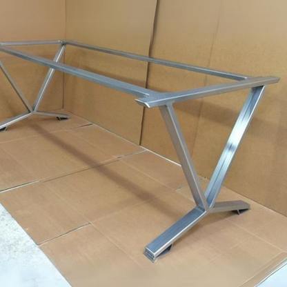 Stainless steel dining table - IZ-DT-008