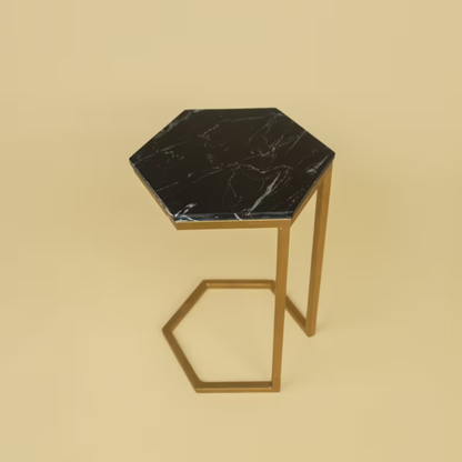 Elegant Stainless Steel Side Table