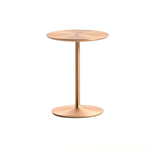 Stainless Steel Side Table IZ-ST-012 with PVD Gold or Rose Gold Finish