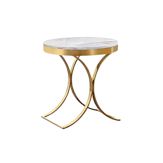 Elegant Stainless Steel Side Table IZ-ST-015