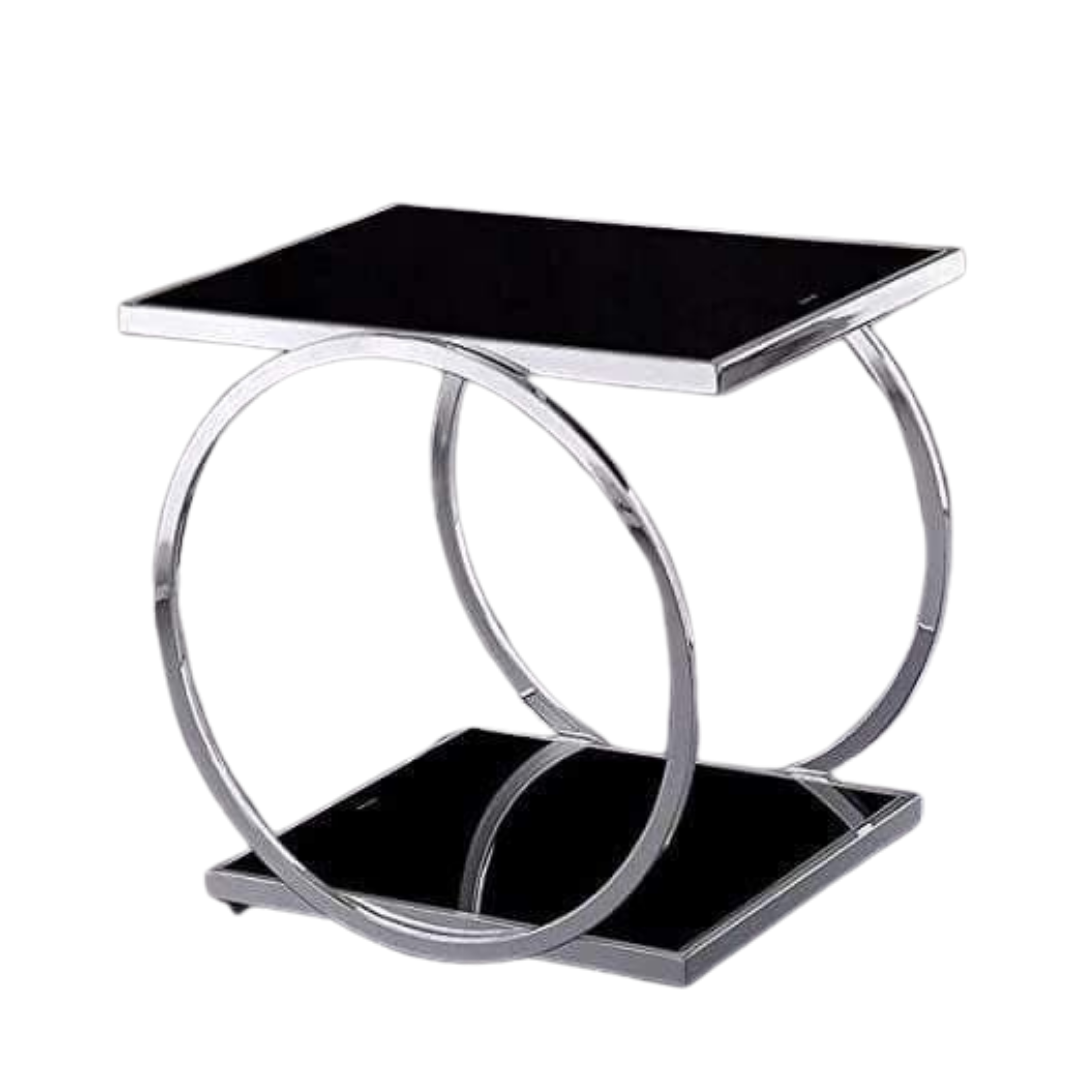 Stylish Stainless Steel Side Table