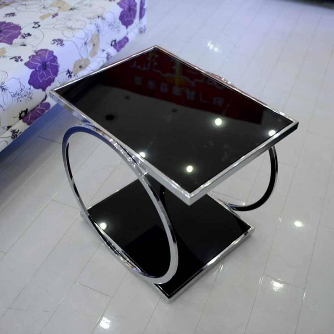 Stylish Stainless Steel Side Table